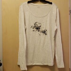 NWT Loft Long Sleeve Floral shirt